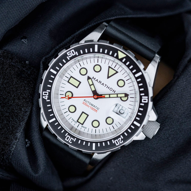 Marathon 41mm OSAR-D Arctic Edition Military Divers Watch #WW194006SS-2530