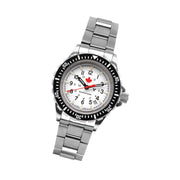 Marathon 41MM LE ADANAC Arctic Red Maple Diver's Automatic (GSAR) Watch #WW194006SS-91601