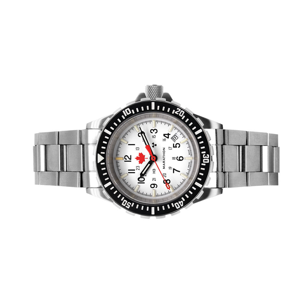 Marathon 41MM LE ADANAC Arctic Red Maple Diver's Automatic (GSAR