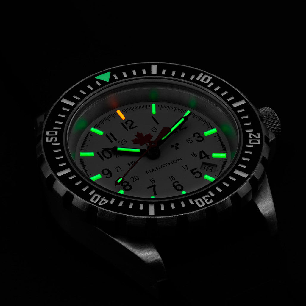 Marathon 41MM LE ADANAC Arctic Red Maple Diver's Automatic (GSAR