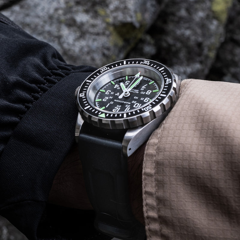 Marathon Titanium GSAR Automatic Tritium Dive Watch #WW194006TI-0130