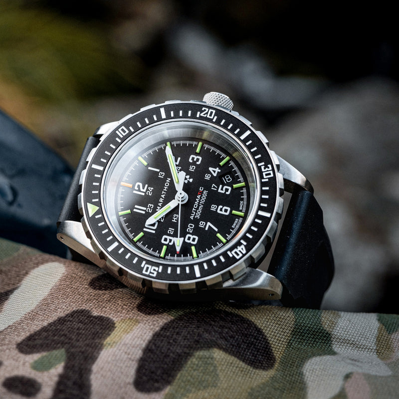 Marathon Titanium GSAR Automatic Tritium Dive Watch #WW194006TI-0130