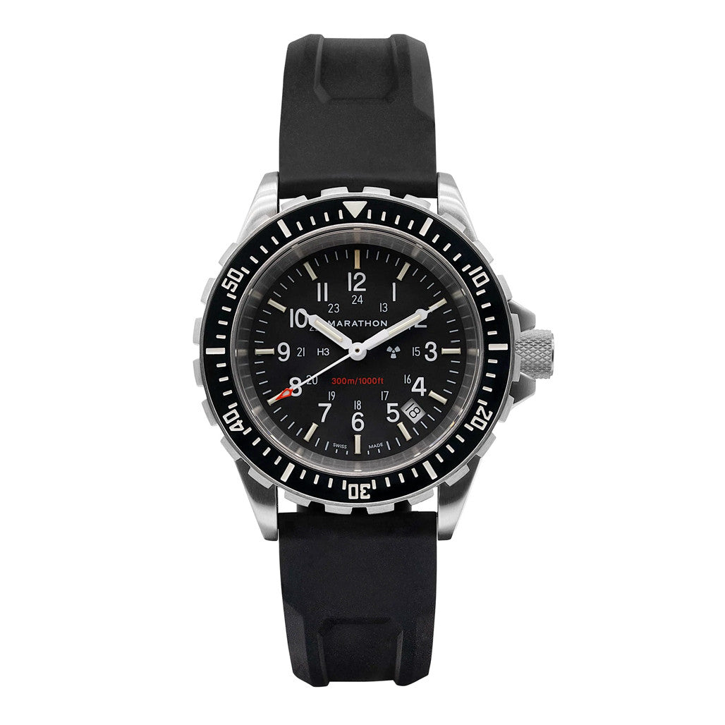 Marathon TSAR Swiss Quartz Dive Watch with sapphire crystal