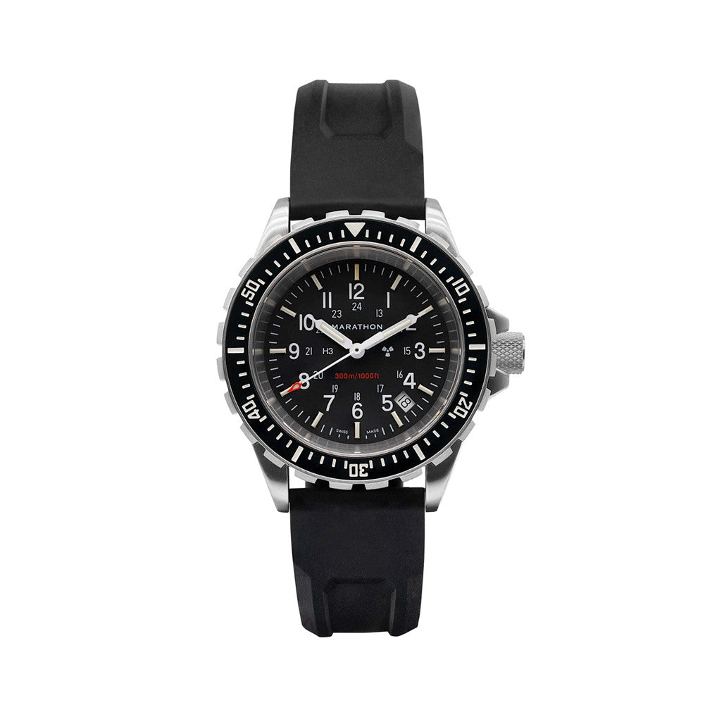 Marathon TSAR Swiss Quartz Dive Watch with sapphire crystal