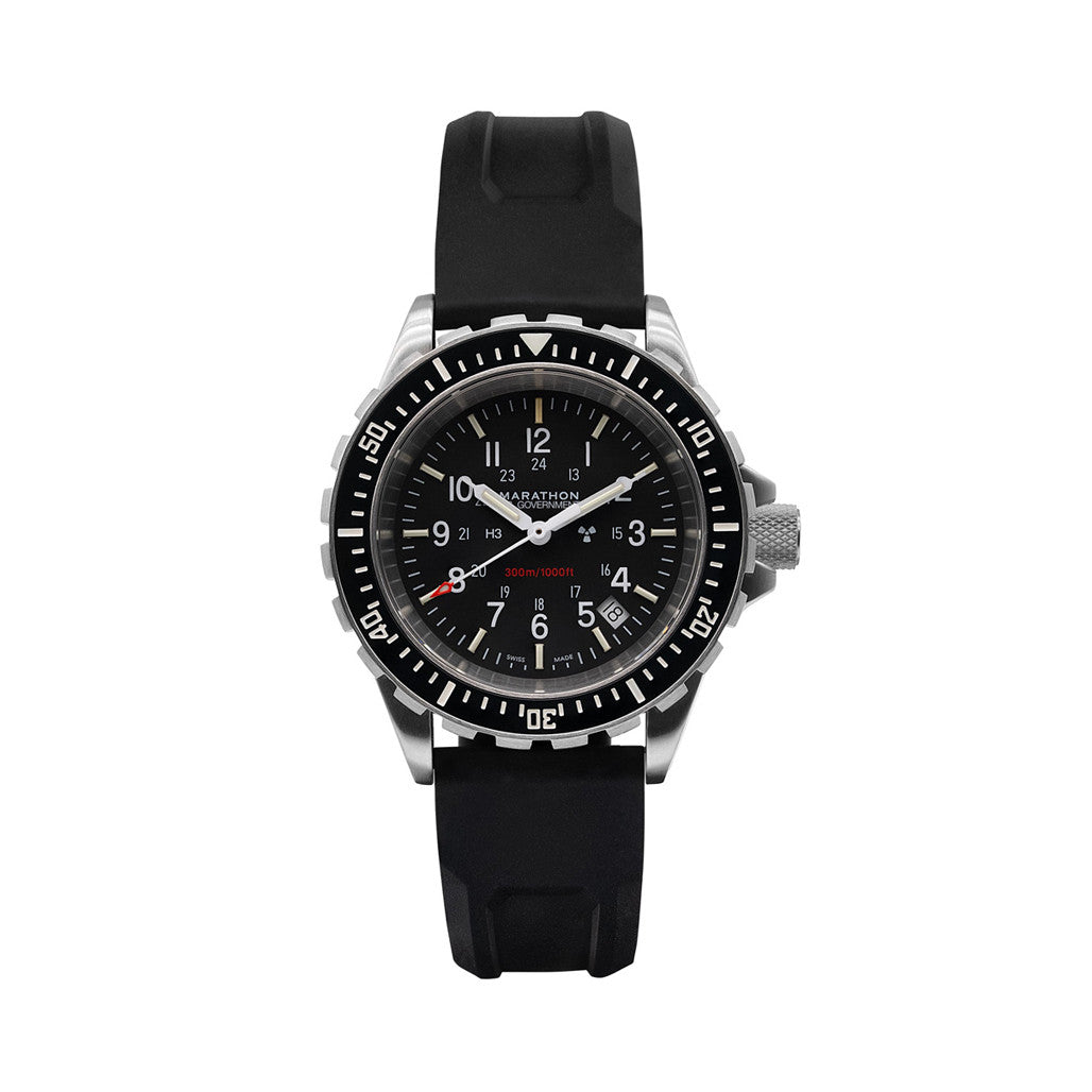 Marathon TSAR Swiss Quartz Dive Watch with sapphire crystal