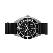 Marathon Swiss 41mm Steel Navigator with Tritium Tubes on DEFSTAN Nylon Strap #WW194013-GG-0103