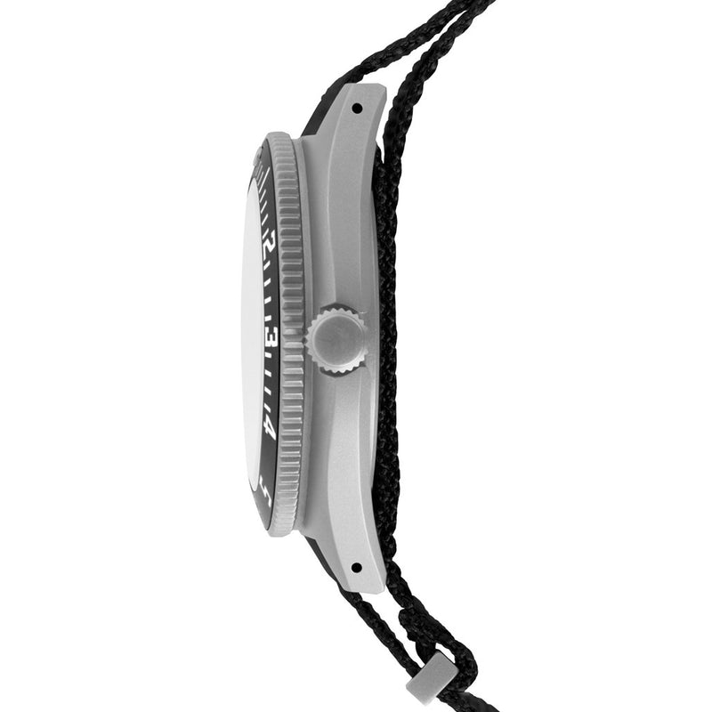 Marathon Swiss 41mm Steel Navigator with Tritium Tubes on DEFSTAN Nylon Strap #WW194013-GG-0103