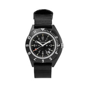 Marathon 41mm Cerashell Quartz Pilot's Navigator Watch (CSNAV-D) with Date #WW194013BK-0101