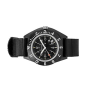 Marathon 41mm Cerashell Quartz Pilot's Navigator Watch (CSNAV-D) with Date #WW194013BK-0101