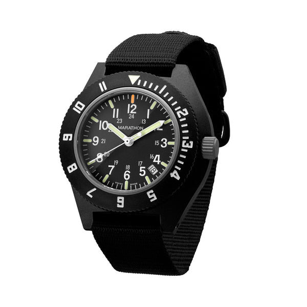 Marathon Maraglo Navigator with Date and Ballistic Nylon Strap #WW194013BK-2101