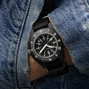 Marathon Maraglo Navigator with Date and Ballistic Nylon Strap #WW194013BK-2101 wrist