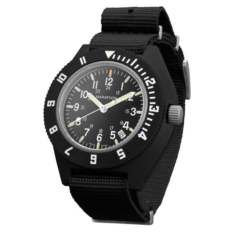 Marathon Maraglo Navigator with Date and DEFSTAN Nylon Strap #WW194013BK-2102 zoom