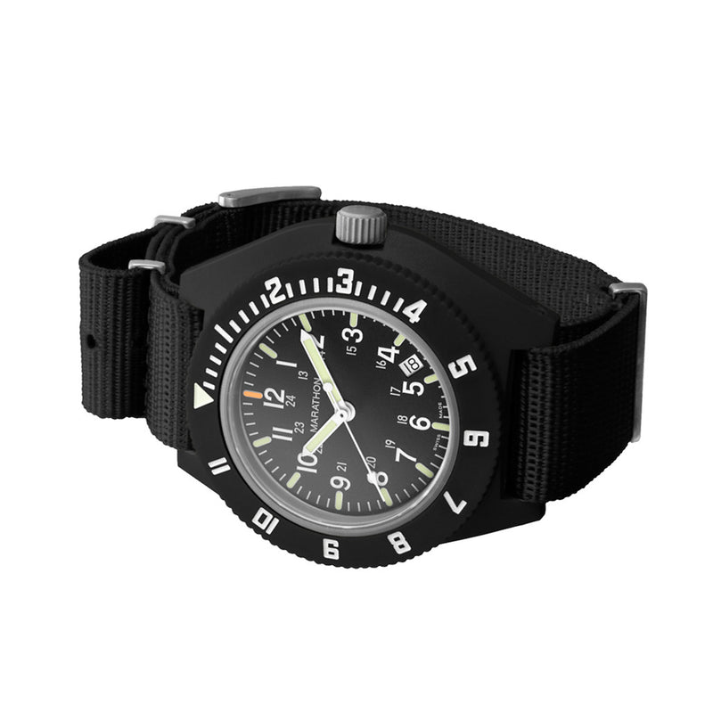 Marathon Maraglo Navigator with Date and DEFSTAN Nylon Strap #WW194013BK-2102 side