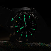 Marathon Maraglo Navigator with Date and DEFSTAN Nylon Strap #WW194013BK-2102 lume