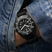 Marathon Maraglo Navigator with Date and DEFSTAN Nylon Strap #WW194013BK-2102 wrist