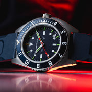 Marathon Swiss Steel Navigator Blue Yonder with Tritium Tubes #WW194013SS-1301