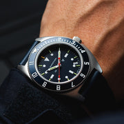 Marathon Swiss Steel Navigator Blue Yonder with Tritium Tubes #WW194013SS-1301