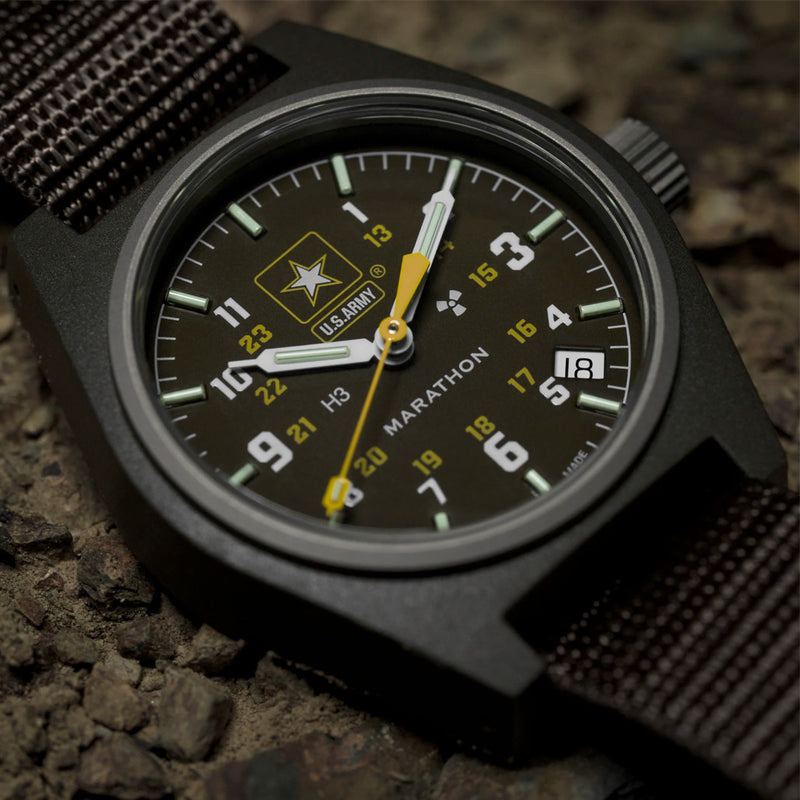 Marathon US Army General Purpose Quartz Watch in Sage Green #WW194015SG-US-Army Lifestyle