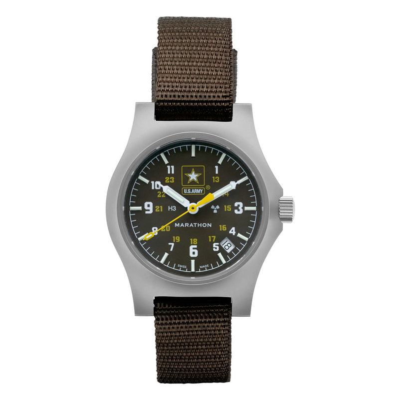 Marathon US Army General Purpose Quartz Watch in Sage Green #WW194015SS-US-Army Zoom