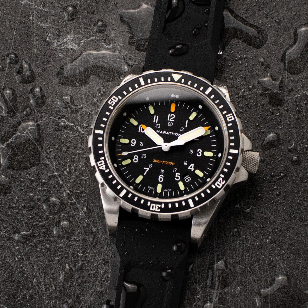その他 marathon JSAR Marathon JSAR Swiss Quartz Dive Watch with sapphire crystal