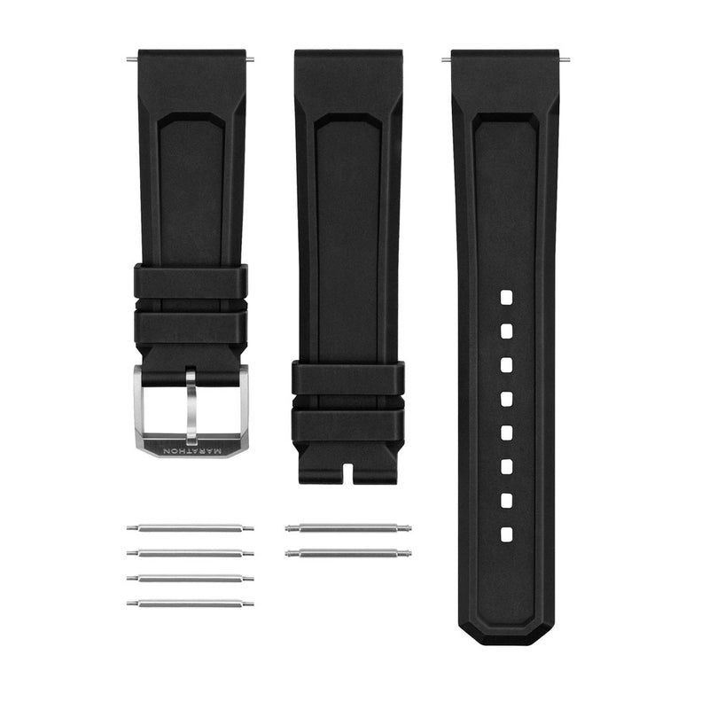 Marathon Swiss Made, JSAR Quartz Divers Watch with Sapphire Crystal #WW194018 straps