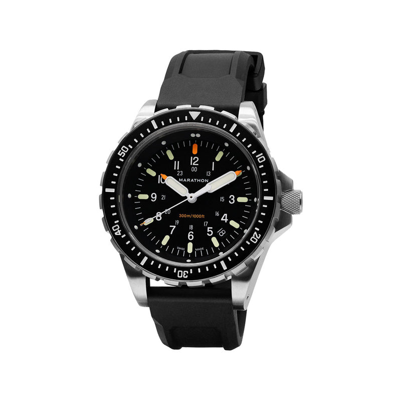 Marathon Swiss Made, JSAR Quartz Divers Watch with Sapphire Crystal #WW194018