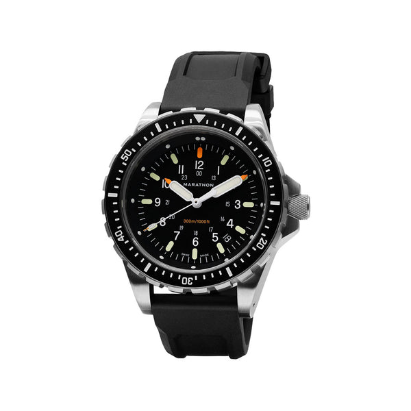 Marathon Swiss Made, JSAR Quartz Divers Watch with Sapphire Crystal #WW194018