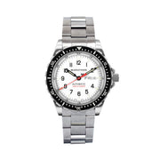 Marathon Jumbo Day-Date SAR Automatic Dive Watch with White Dial #WW194021-0509
