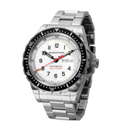Marathon Jumbo Day-Date SAR Automatic Dive Watch with White Dial #WW194021-0509