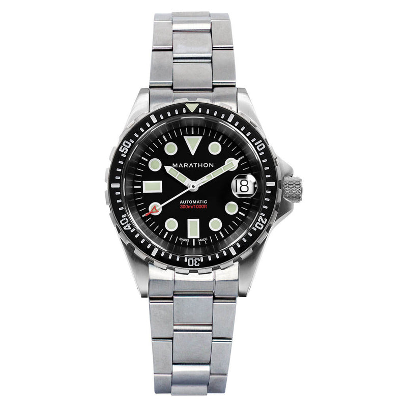 Marathon 36mm Automatic OSAR-D with Black Dial and Bracelet #WW194026SS-2001