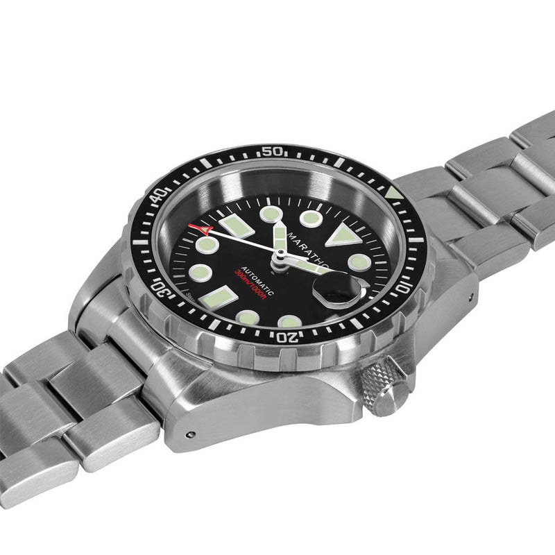 Marathon 36mm Automatic OSAR-D with Black Dial and Bracelet #WW194026SS-2001