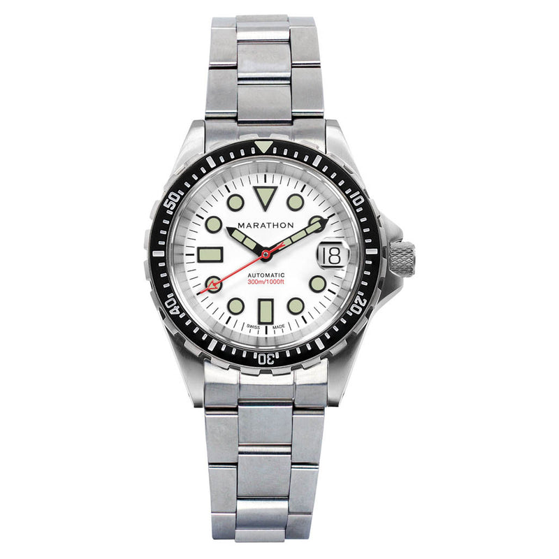 Marathon 36mm Automatic OSAR-D with Arctic Dial and Bracelet #WW194026SS-2501