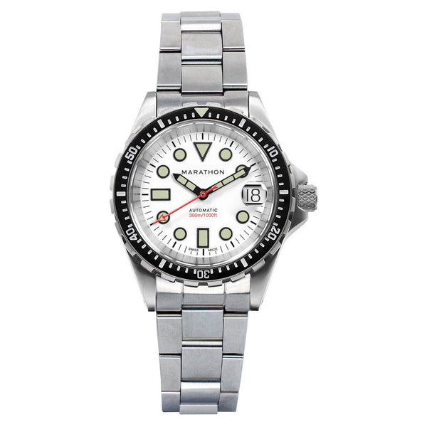Marathon 36mm Automatic OSAR-D with Arctic Dial and Bracelet #WW194026SS-2501