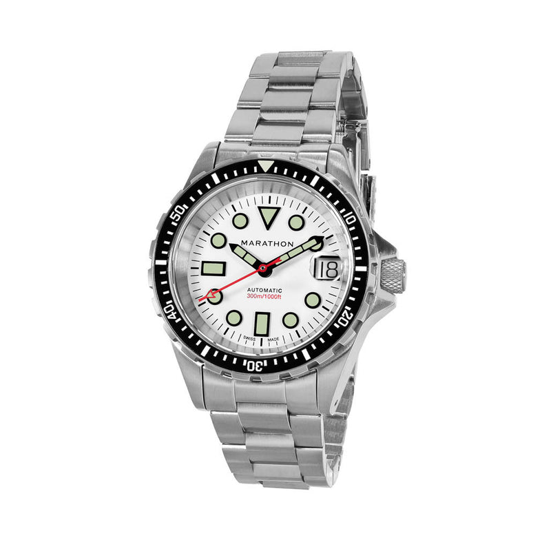 Marathon 36mm Automatic OSAR-D with Arctic Dial and Bracelet #WW194026SS-2501