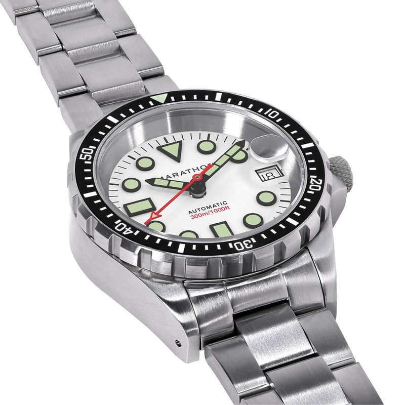 Marathon 36mm Automatic OSAR-D with Arctic Dial and Bracelet #WW194026SS-2501