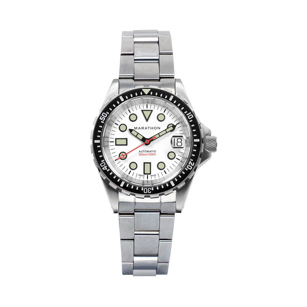Marathon 36mm Automatic OSAR-D with Arctic Dial and Bracelet