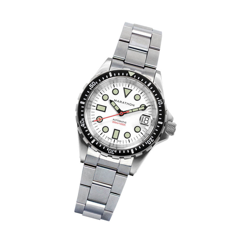 Marathon 36mm Automatic OSAR-D with Arctic Dial and Bracelet #WW194026SS-2501