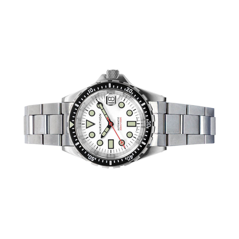 Marathon 36mm Automatic OSAR-D with Arctic Dial and Bracelet #WW194026SS-2501