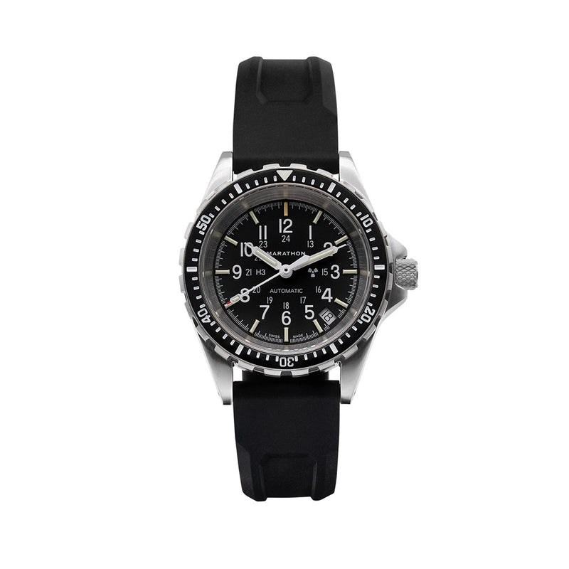 Marathon Swiss Made, (Medium) GSAR Automatic Military Divers Watch with Sapphire Crystal #WW194026