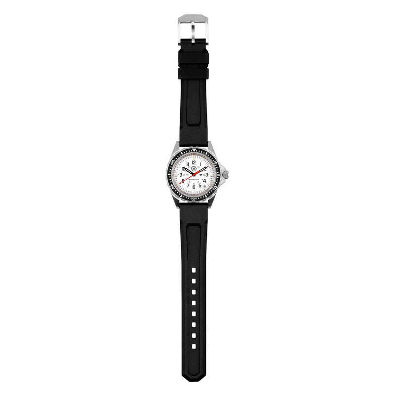 Marathon (Medium) Swiss Made, Arctic TSAR Quartz Military Divers Watch with Sapphire Crystal #WW194027-WD