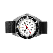 Marathon Swiss 41mm Automatic Arctic (No-Date) Navigator on Ballistic Nylon #WW194029SS-0501