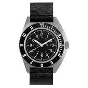 Marathon Swiss 41mm Automatic (No-Date) Navigator on Ballistic Nylon #WW194029SS-0801