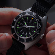 Marathon Swiss 41mm Automatic (No-Date) Navigator on Ballistic Nylon #WW194029SS-0801