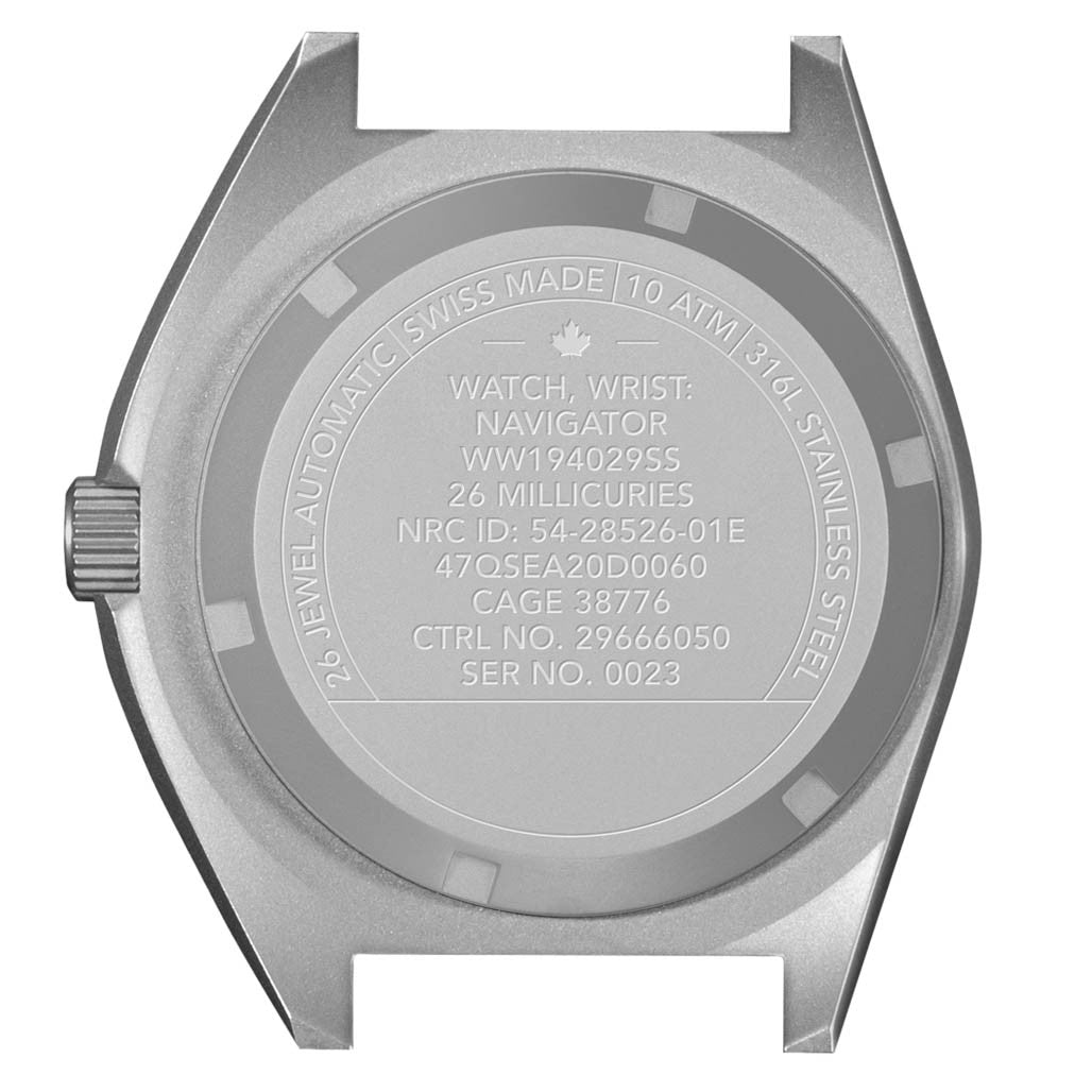 Marathon Swiss 41mm Automatic (No-Date) Navigator on Ballistic