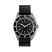 Marathon Swiss 41mm Automatic (No-Date) Navigator on Ballistic Nylon #WW194029SS-0801