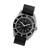 Marathon Swiss 41mm Automatic (No-Date) Navigator on Ballistic Nylon #WW194029SS-0801