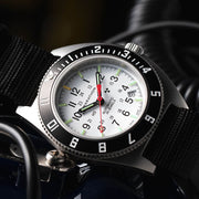 Marathon Swiss 41mm Automatic Arctic Navigator on Ballistic Nylon #WW194030SS-0501