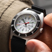 Marathon Swiss 41mm Automatic Arctic Navigator on Ballistic Nylon #WW194030SS-0501
