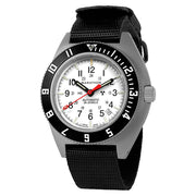 Marathon Swiss 41mm Automatic Arctic Navigator on Ballistic Nylon #WW194030SS-0501