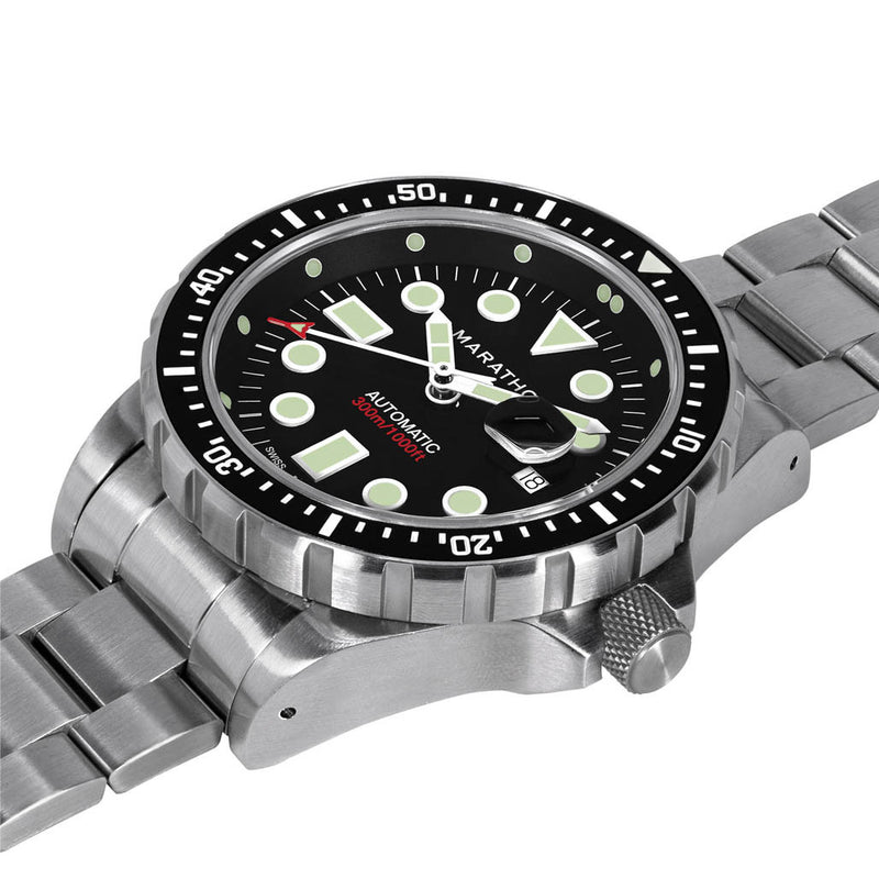 Marathon 46mm Automatic OSAR-D with Black Dial and Bracelet #WW194037SS-2001
